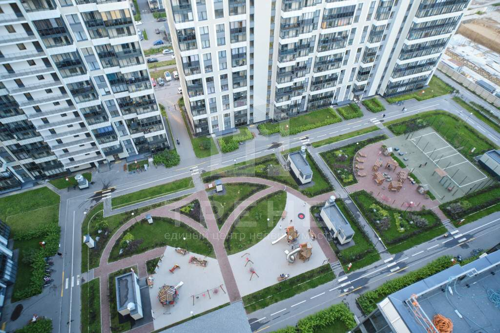 квартира г Санкт-Петербург метро Комендантский Проспект р-н Приморский аллея Арцеуловская 17/1 округ Коломяги фото 20