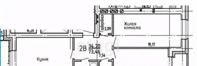 квартира г Тверь р-н Заволжский ул Кольцевая 81к/1 фото 14