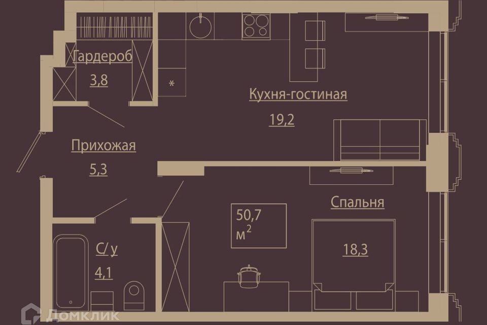 квартира г Новосибирск р-н Центральный ул Чаплыгина 54 городской округ Новосибирск фото 1