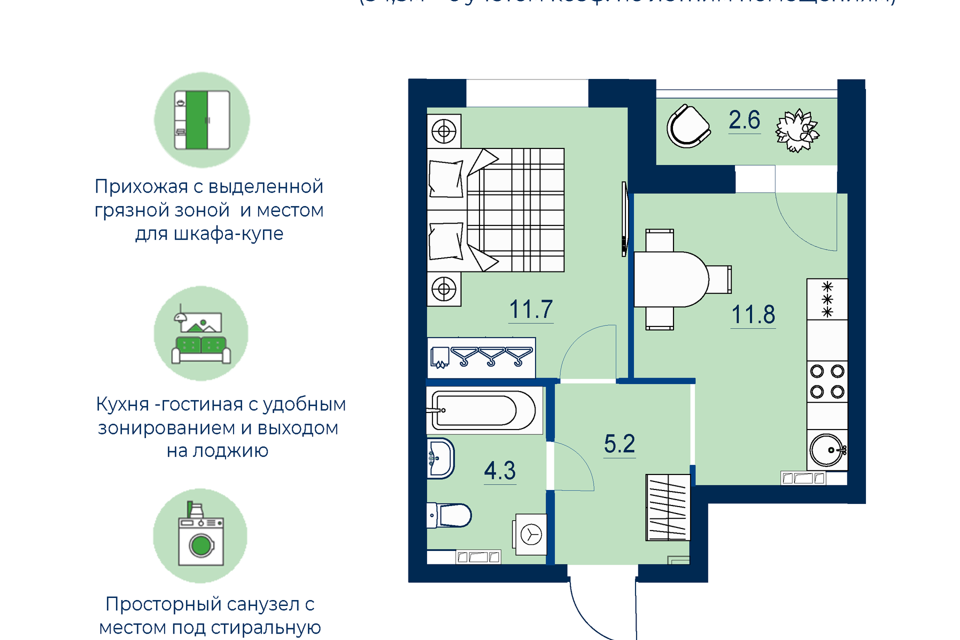 квартира г Екатеринбург р-н Железнодорожный Екатеринбург городской округ, Новая Сортировка фото 1