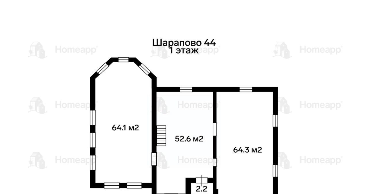 дом г Москва п Краснопахорское дспк Шарапово Апрелевка, 44 фото 2