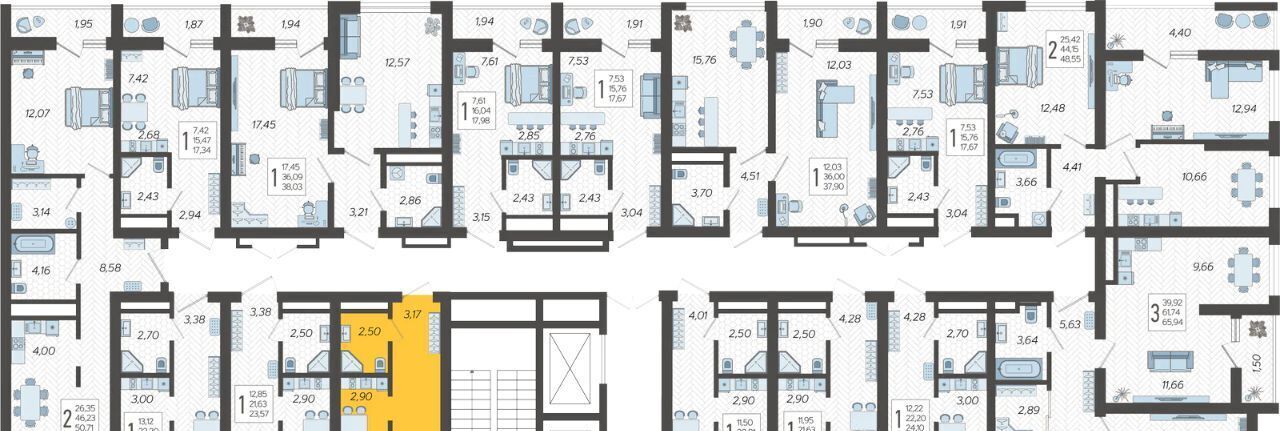 квартира г Сочи р-н Хостинский микрорайон Бытха ул Ясногорская 16/2к 2 фото 2