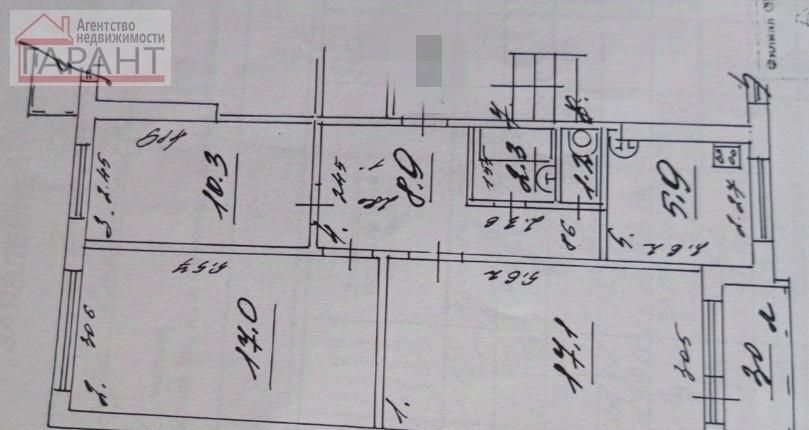 квартира г Самара р-н Кировский ул Ташкентская 138 фото 16