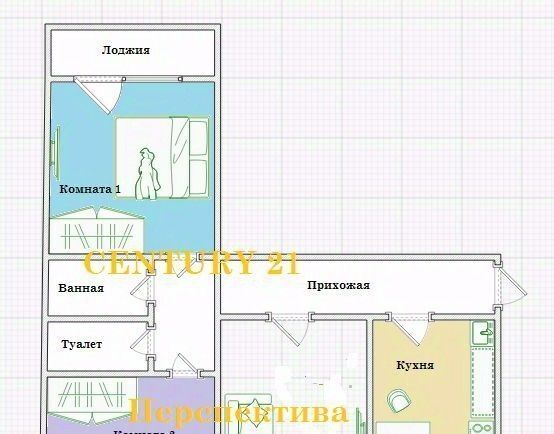 квартира г Балашиха мкр Саввино ул Детская 9 Некрасовка фото 3