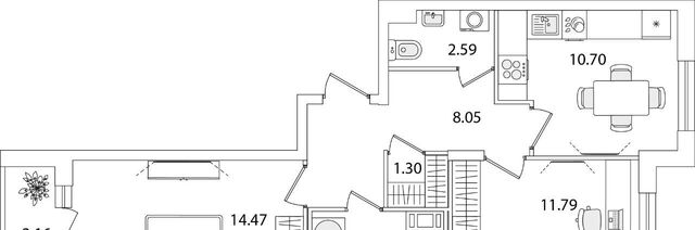 метро Проспект Ветеранов ул Тамбасова 5н фото