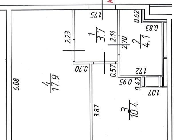 квартира г Москва п Рязановское ул Уточкина 5к/2 метро Бунинская аллея фото 11