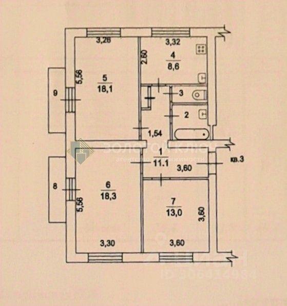 квартира г Лобня ул Авиационная 8 фото 16