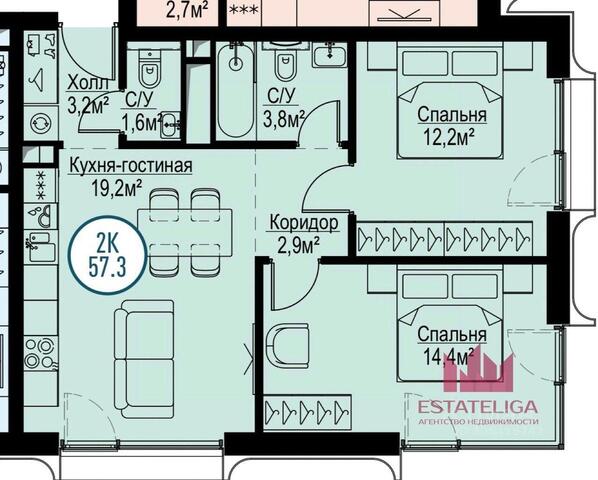 ЮЗАО пр-кт Волгоградский 32/5 1 ЖК «Метрополия» Московская область фото