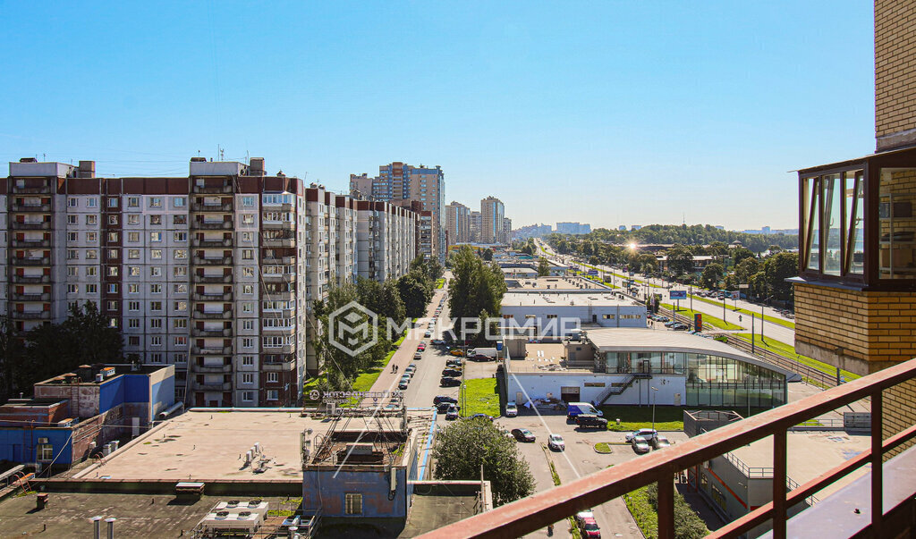 квартира г Санкт-Петербург метро Проспект Просвещения ш Выборгское 35к/1 округ Шувалово-Озерки фото 9