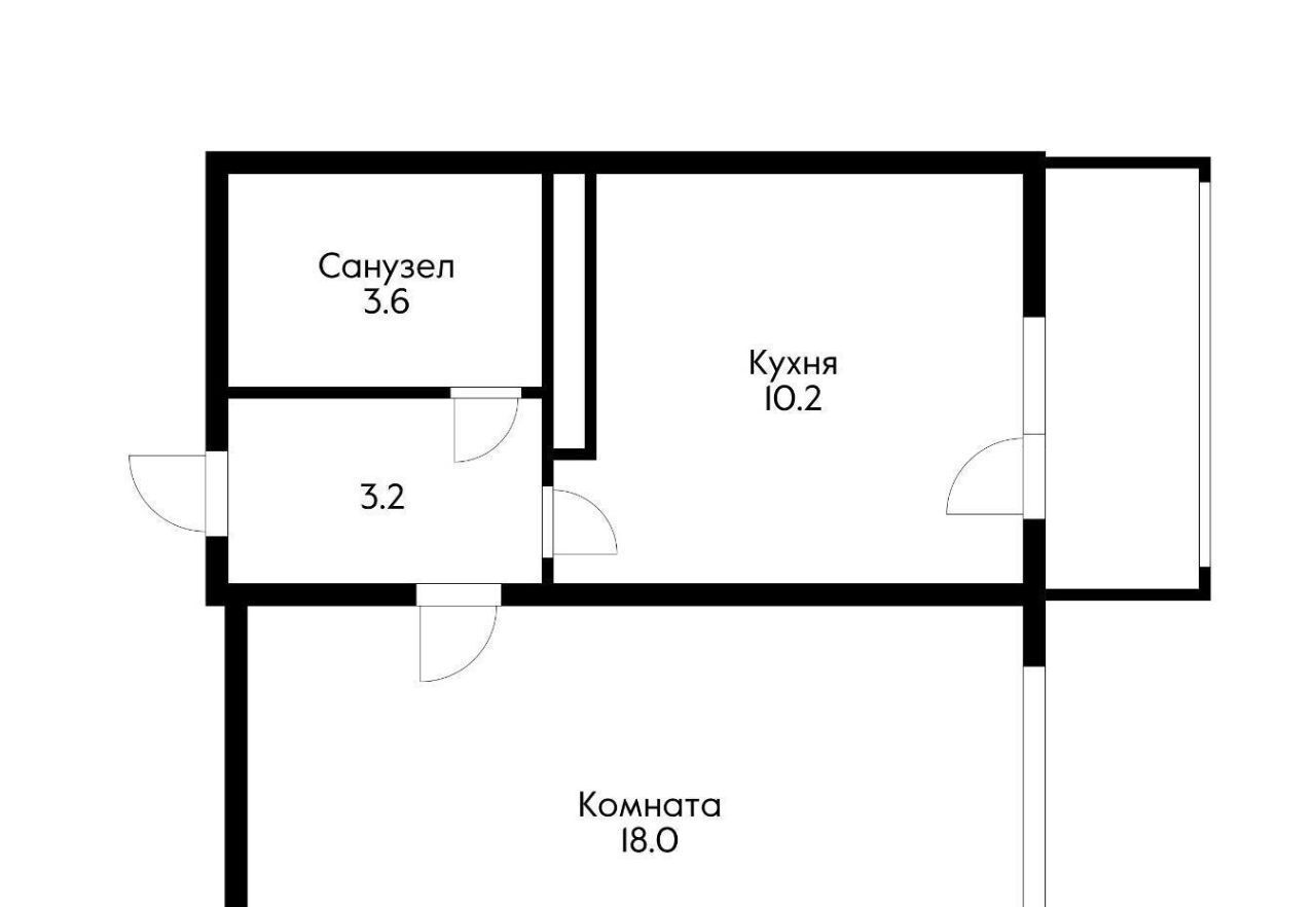 квартира г Краснодар р-н Прикубанский ул Душистая 41 фото 6