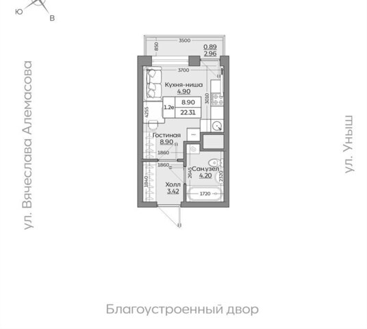 р-н Приволжский ЖК «Батталовский» Проспект Победы фото