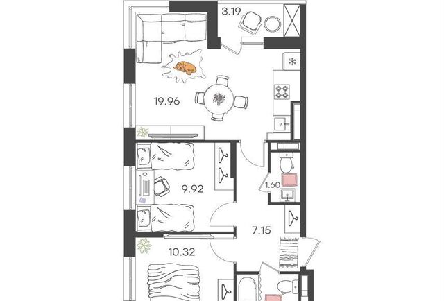 р-н Засвияжский ул Александра Невского 2б корп.1 д. 4А фото