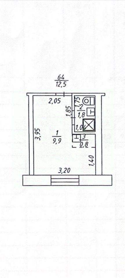 комната г Казань метро Горки ул Рихарда Зорге 32к/2 фото 2