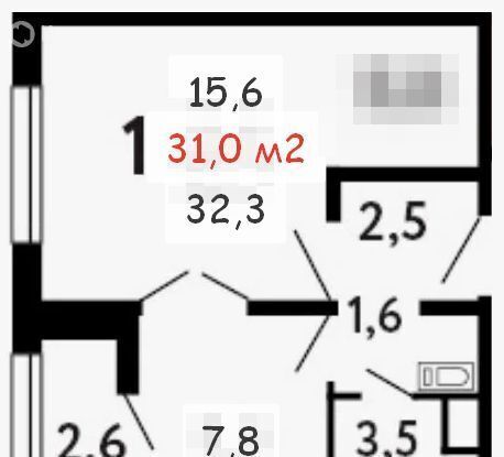 квартира г Москва метро Некрасовка ул Вертолётчиков 4к/6 фото 30