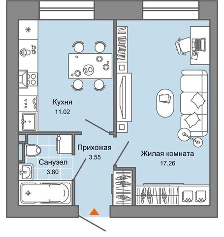 р-н Ленинский ул 4-й Пятилетки 82 ЖК «Зарядное» фото