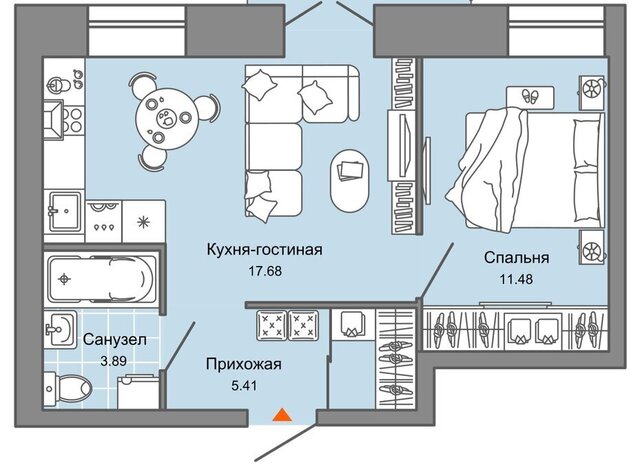 р-н Ленинский дом 82 ЖК «Зарядное» фото