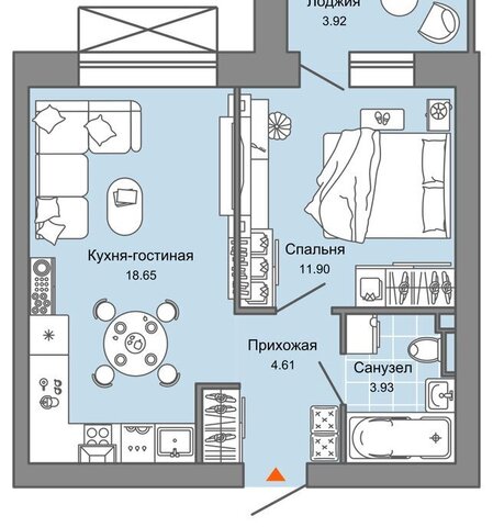 р-н Ленинский ул 4-й Пятилетки 82 ЖК «Зарядное» фото