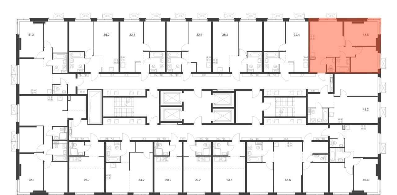 квартира г Москва метро Озерная ЖК Новое Очаково село Очаково, к 1. 1 фото 2