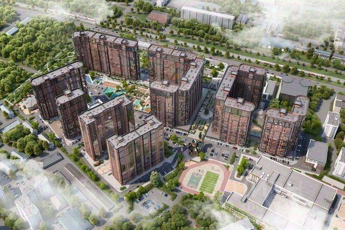 квартира г Краснодар р-н Карасунский ул Новороссийская 102/7 ЖК «Рекорд» с 2 фото 16