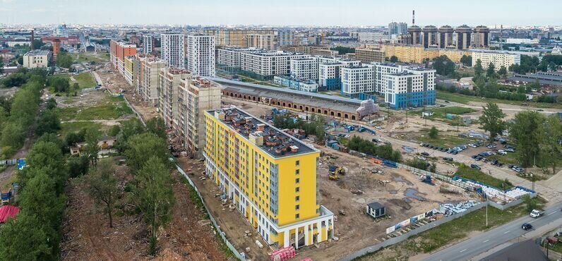 квартира г Санкт-Петербург метро Фрунзенская квартал «Галактика» округ Измайловское фото 8