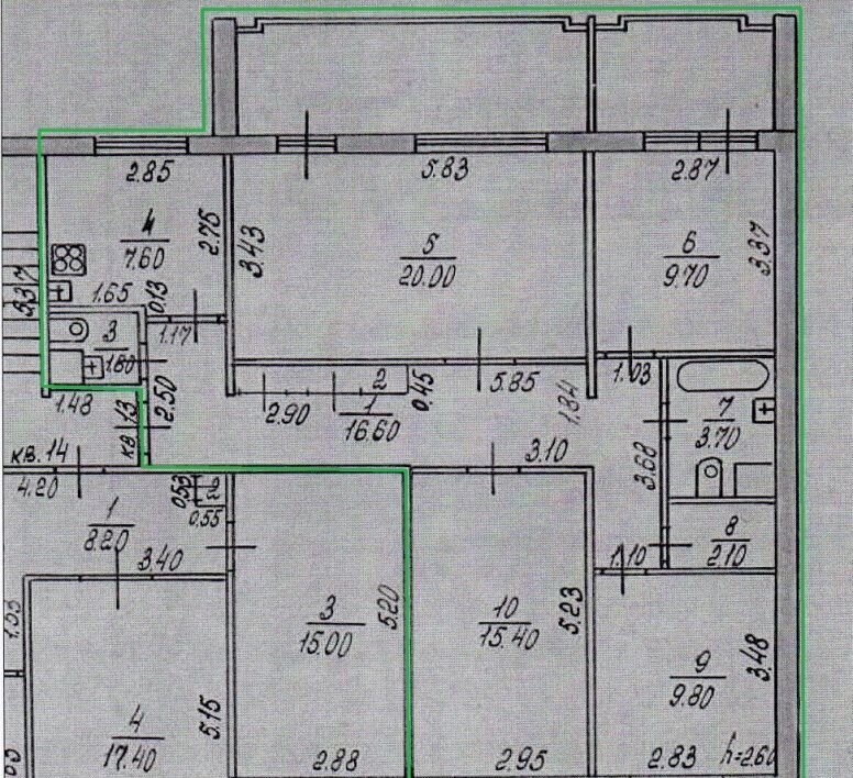 квартира г Нижний Новгород Горьковская ул Максима Горького 234 фото 7