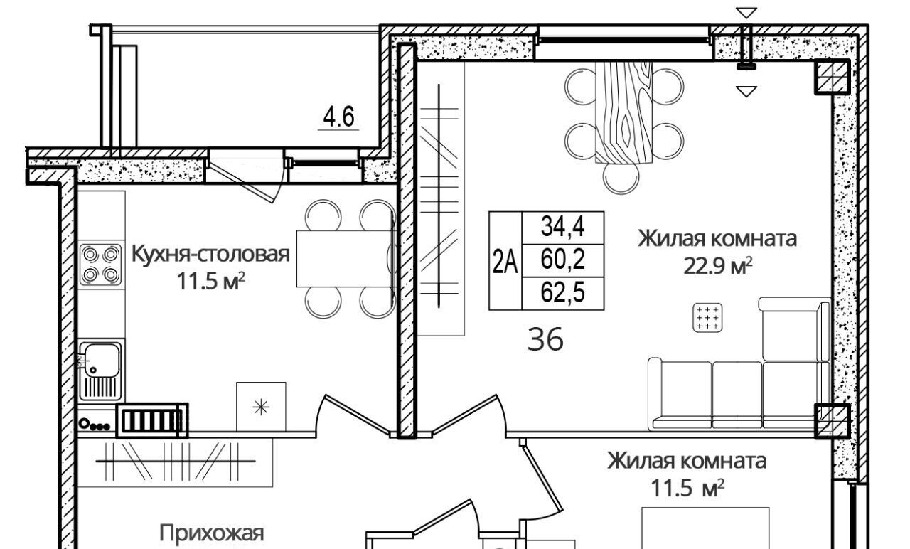 квартира р-н Псковский д Борисовичи ул Дмитрия Яковлева 8 Завеличенская волость фото 1