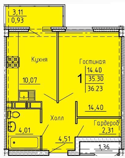 квартира г Пенза ул Генерала Глазунова 6 городской округ Пенза фото 6