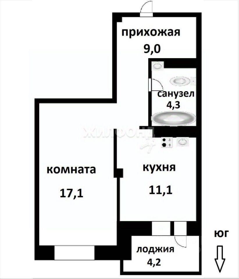 квартира г Новосибирск р-н Ленинский ул Междуреченская 2б/3 ЖК «Аквамарин» фото 1