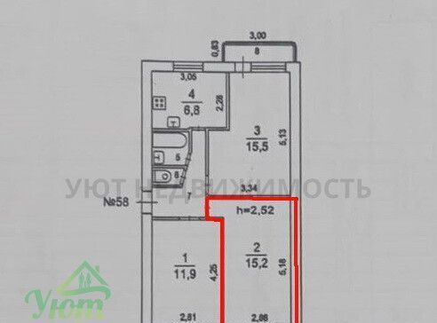 комната г Люберцы дп Красково ул Школьная 10 дп. Красково фото 1