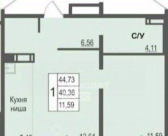 квартира г Челябинск р-н Советский ул Ярославская 17 фото 2