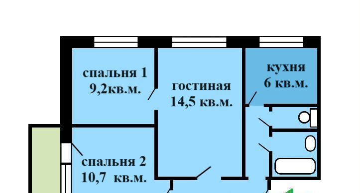 квартира г Москва ЮАО ул Чертановская 43к/2 фото 15