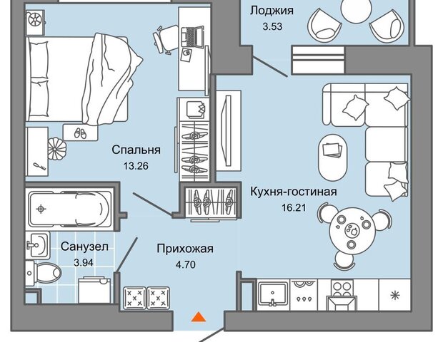 р-н Засвияжский жилой комплекс Город Новаторов, 3 фото