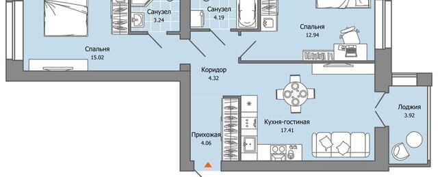 р-н Засвияжский жилой комплекс Город Новаторов, 3 фото