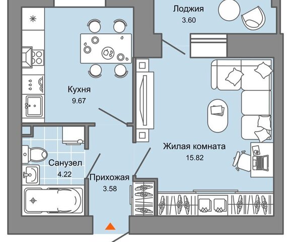 р-н Засвияжский жилой комплекс Город Новаторов, 3 фото