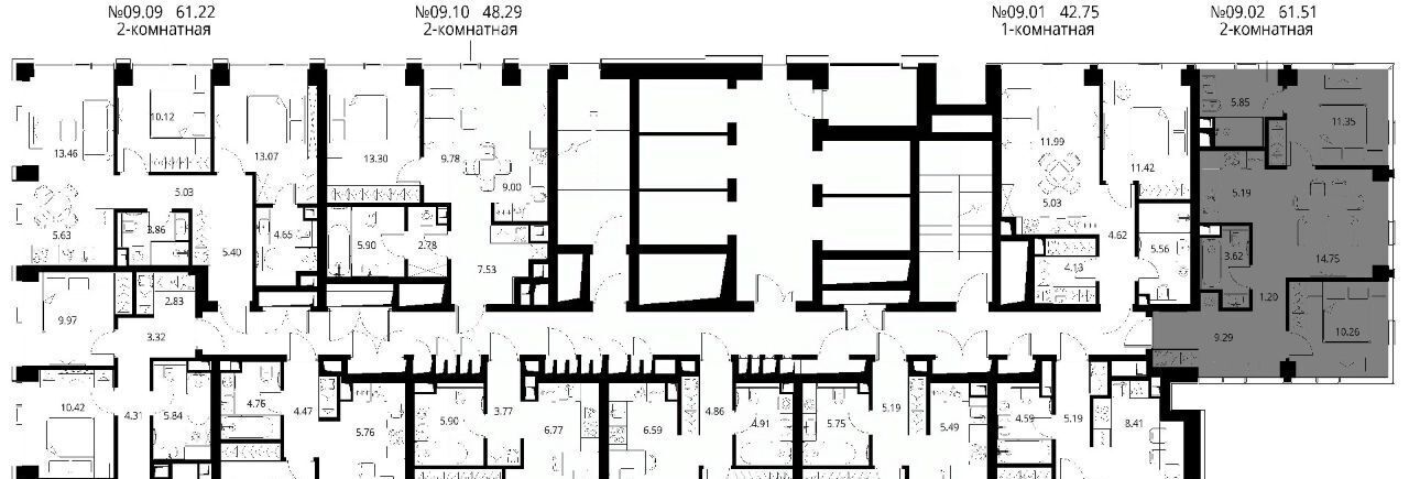 квартира г Москва метро Трикотажная ш Волоколамское 95/1к 1 ЖК City Bay муниципальный округ Покровское-Стрешнево фото 2