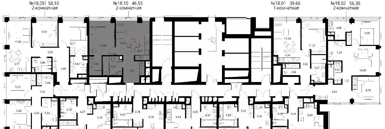 квартира г Москва метро Трикотажная ш Волоколамское 95/1к 1 ЖК City Bay муниципальный округ Покровское-Стрешнево фото 2