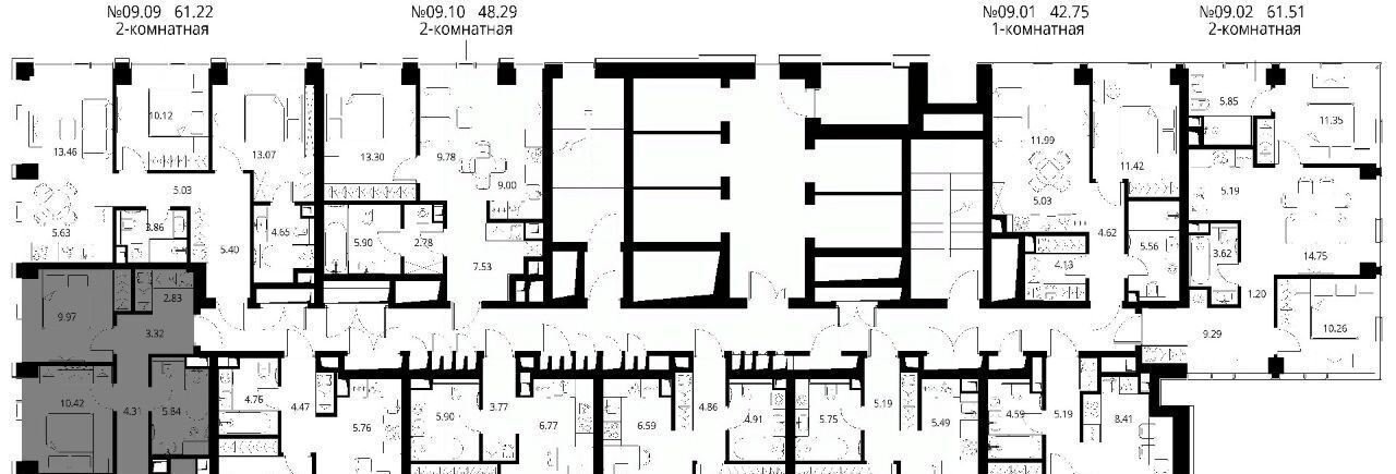 квартира г Москва метро Трикотажная ш Волоколамское 95/1к 1 ЖК City Bay муниципальный округ Покровское-Стрешнево фото 2