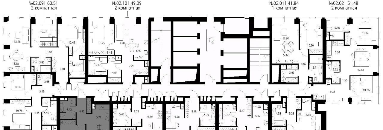 квартира г Москва метро Трикотажная ш Волоколамское 95/1к 1 ЖК City Bay муниципальный округ Покровское-Стрешнево фото 2