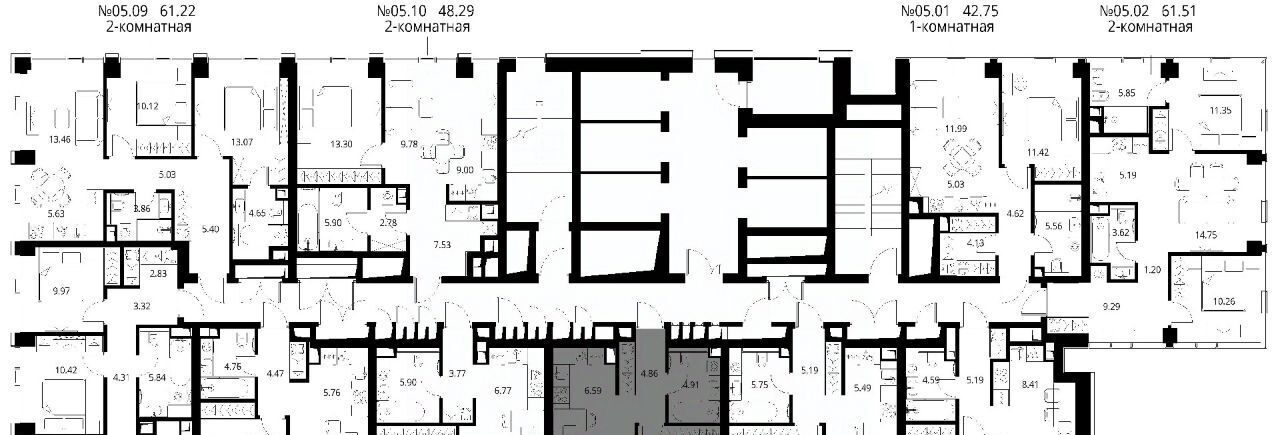 квартира г Москва метро Трикотажная ш Волоколамское 95/1к 1 ЖК City Bay муниципальный округ Покровское-Стрешнево фото 2