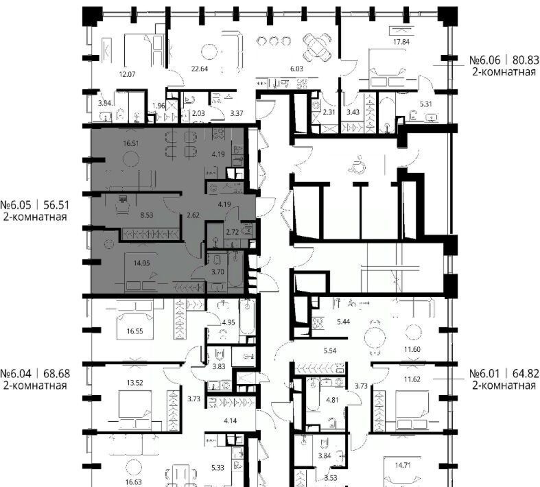 квартира г Москва метро Трикотажная ш Волоколамское 95/1к 4 ЖК City Bay муниципальный округ Покровское-Стрешнево фото 2