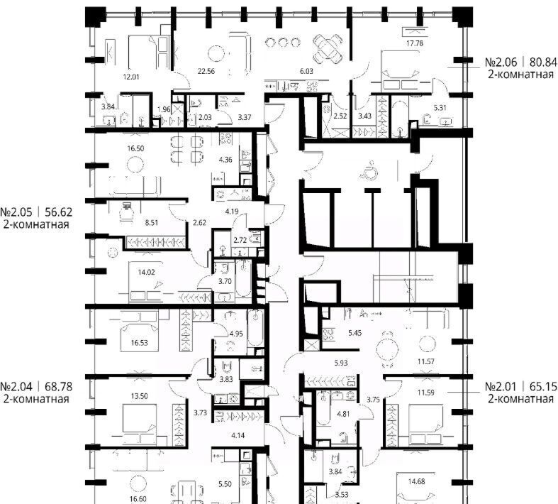 квартира г Москва метро Трикотажная ш Волоколамское 95/1к 4 ЖК City Bay муниципальный округ Покровское-Стрешнево фото 2