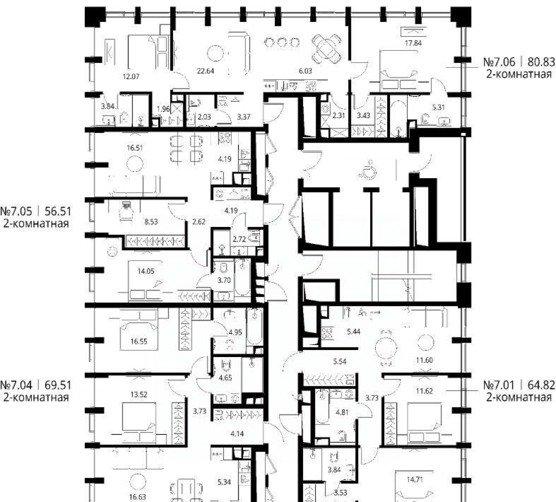 квартира г Москва метро Трикотажная ш Волоколамское 95/1к 4 ЖК City Bay муниципальный округ Покровское-Стрешнево фото 2