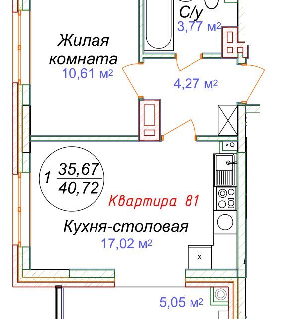 квартира р-н Минераловодский Минеральные Воды фото 1