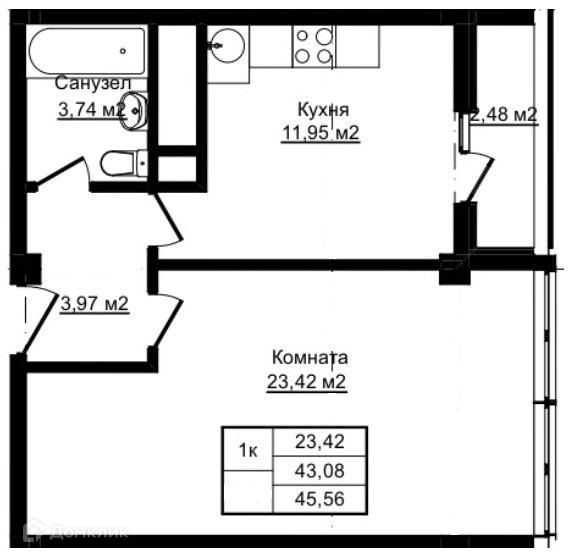 квартира г Сочи с Русская Мамайка р-н Центральный внутригородской городской округ Сочи, Пластунская, 104 дом фото 1