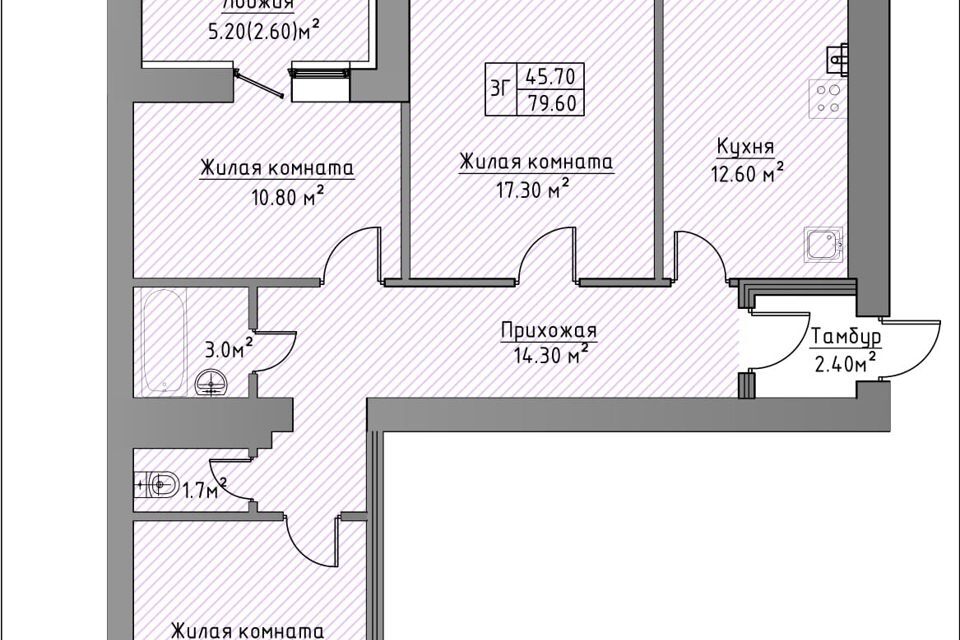 квартира р-н Зеленодольский с Айша Республика Татарстан Татарстан, микрорайон Зелёная Долина, 2 стр фото 1