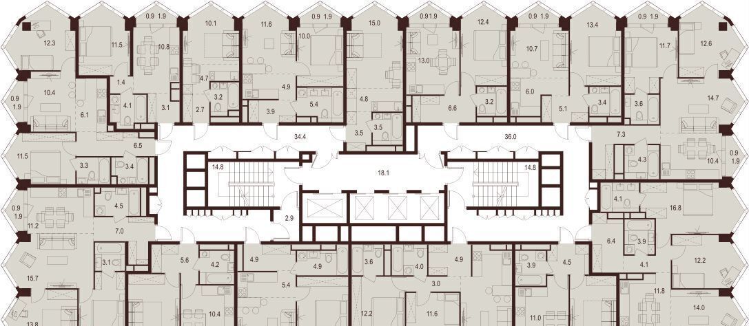 квартира г Москва метро Зорге ул Куусинена 21а вл. 21 фото 2