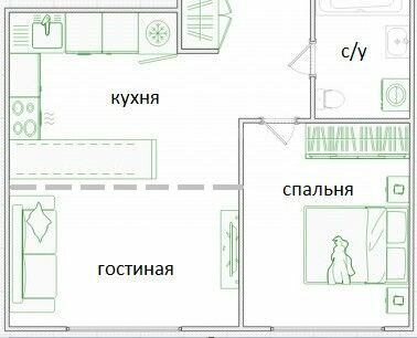 квартира г Балашиха ул Реутовская 12 Измайловский лес Реутов фото 2