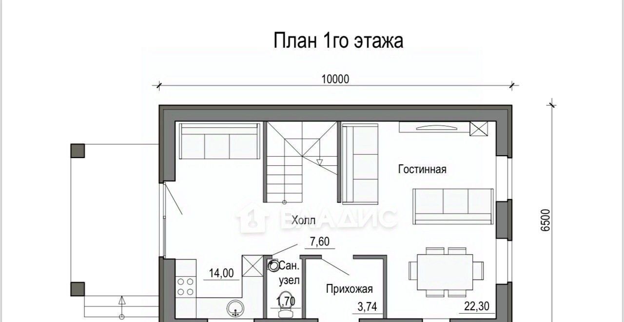 дом р-н Бессоновский с Бессоновка ул Славы фото 9