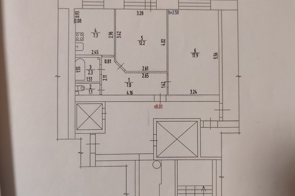 квартира г Глазов ул Буденного 13 Глазовский район фото 1