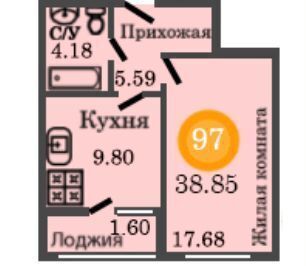 квартира г Калининград р-н Центральный ул Д.Донского жилой дом фото 2